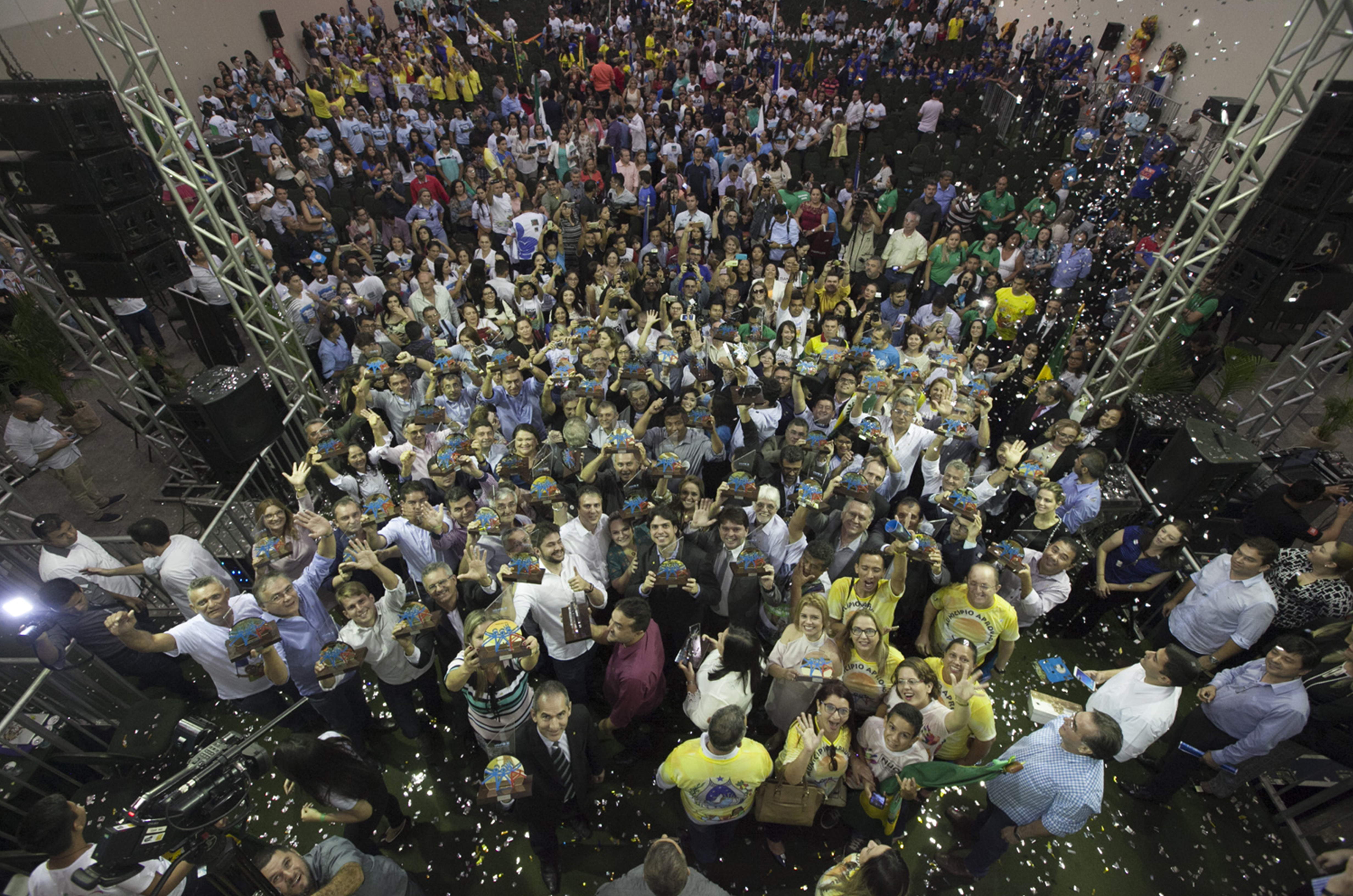 Announcement of the 83 municipalities in Ceará (from a total of 504 in Brazil) certified with the Seal of Approval in Dec, 2016.