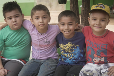 Children at school in Tianguá, state of Ceará, in 2016. Ceará was the first state to use UNICEF Municipal Seal of Approval methodology, in 1999.